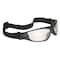 Radians Cuatro, Safety Glasses, Anti-Fog & Anti-Scratch, Indoor/Outdoor Lens, Black Frame, Full-Frame, 1 PR CT1-91 - alternate 1